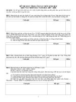 Đề và đáp án CASIO khu vực Miền Bắc 08-09