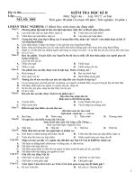 Đè thi ngữ văn 10cb