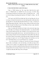 Công tác soạn thảo và ký kết hợp đồng ngoại thương