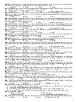 BAI TAP TRAC NGHIEM ly 11