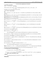 ôn tập khảo sát hàm số