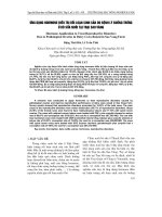 ứNG DụNG HORMONE ĐIềU TRị RốI LOạN SINH SảN DO BệNH Lý BUồNG TRứNG ở Bò SữA NUÔI TạI TRạI SAO VàNG
