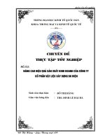 “Nâng cao hiệu quả sản xuất kinh doanh của Công ty Cổ phần Vật liệu Xây dựng Bưu điện” 