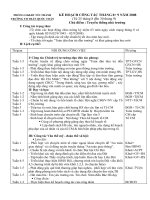 Lịch công tác tháng 8,9/2008