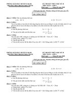 DE THI VA DAP AN TOAN KI II