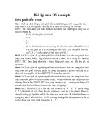 Bài tập môn OS concepts 