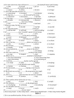 on thi trac nhiem anh vanvao lop 10 nen xem