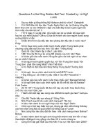 Câu hỏi và đáp án kiến thức tổng hợp câu hỏi 11 