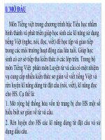 KN dạy LTVC cho HS 4+ 5