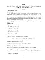 PHƯƠNG TRÌNH VÔ TỈ 