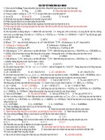 Bài tập về phản ứng hạt nhân