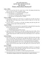 DE THI TUYEN 10 CHUYEN HOA (I X)