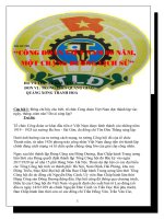 TUYEN BEO THANH HOA CONG DOAN VIETY NAM  80 NAM