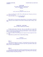 Pháp lệnh Bảo vệ công trình giao thông