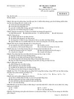 trac nghiem chuong 1, lop 11