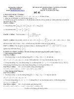 ĐỀ THI THỬ ĐẠI HỌC CAO ĐẲNG NĂM 2010 MÔN TOÁN KHỐI A ĐỀ 02