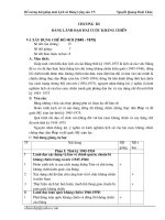 Chương III Đảng lãnh đạo 2 cuộc khang chiến và chương IV