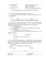 ĐỀ THI CHỌN HỌC SINH GIỎI LỚP 12 VÒNG 1 NĂM 2012 MÔN TIN HỌC - SỞ GIÁO DỤC VÀ ĐÀO TẠO LONG AN