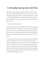 6 cách giúp dọn dẹp máy tính mac 