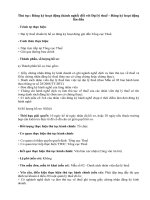 Thủ tục: Đăng ký hoạt động (hành nghề) đối với Đại lý thuế - Đăng ký hoạt động lần đầu