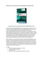 Kaspersky Anti-Virus & Internet Security 2009