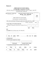 PHIẾU ĐĂNG KÝ TUYỂN THẲNG VÀO ĐẠI HỌC, CAO ĐẲNG NĂM 2013
