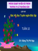 LS:Bác Hồ đọc Tuyên ngôn Độc lập