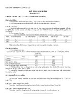 Đế thi TN THPT môn Địa-19