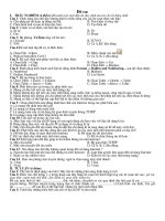 Đề kiểm tra HKII Tin 10