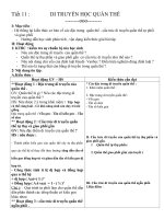 giao an chi tiet on tap tot nghiep di truyen quan the