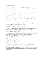 Bài tập tổng hợp vật lí 12