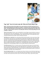 Nạp “pin” cho sĩ tử trước mùa thi