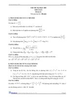 Đề(đáp án) thi thử ĐH_Toán