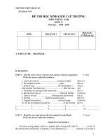 De thi HSG Anh Van 11