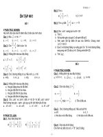 bộ đề ôn tập HKI (10 đề)