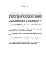 Kế toán doanh thu, chi phí và xác định kết quả kinh doanh tại doanh nghiệp tư nhân tâm hiệp phát 