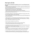 Ranh ngôn cuối tuần