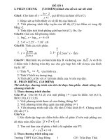 10 de on tap HKII toan 12 ( 2009)