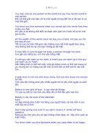 Những câu nói tiếng Anh đặc sắc