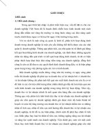 GIẢI PHÁP THÚC ĐẨY HOẠT ĐỘNG TIÊU THỤ SẢN PHẨM