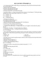 Bai tap TN chuong 1