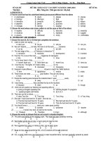 Đề thi thử PTTH Thái Bình(6)