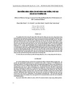 ảNH HƯởNG NĂNG LƯợNG LÊN KHả NĂNG SINH TRƯởNG, PHáT DụC CủA Bò CáI TƠ HƯớNG SữA