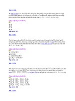 Bộ đề trắc nghiệm-đáp án số 48 môn Hóa