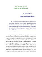 MỘT số vấn đề lý LUẬN về bản sắc văn hóa dân tộc 