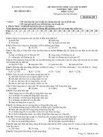 Đề thi TS vào lớp 10 vật lý QB. 09-10