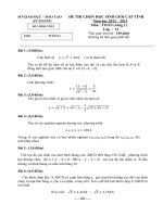 Đề thi chọn lọc học sinh giỏi cấp tỉnh An Giang năm học 2012- 2013 môn toán