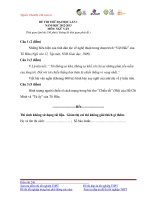 ĐỀ THI THỬ ĐẠI HỌC CAO ĐẲNG MÔN NGỮ VĂN 29