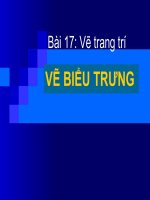 Vẽ biểu trưng