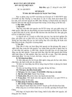 TÌNH NGUYỆN VỀ NAM GIANG